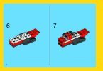 Building Instructions - LEGO - Creator - 31013 - Red Thunder: Page 4