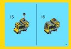 Building Instructions - LEGO - Creator - 31014 - Power Digger: Page 21