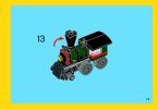 Building Instructions - LEGO - Creator - 31015 - Emerald Express: Page 13