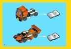 Building Instructions - LEGO - Creator - 31017 - Sunset Speeder: Page 2