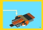 Building Instructions - LEGO - Creator - 31017 - Sunset Speeder: Page 55