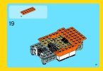 Building Instructions - LEGO - Creator - 31017 - Sunset Speeder: Page 21