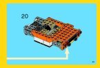 Building Instructions - LEGO - Creator - 31017 - Sunset Speeder: Page 25