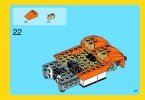 Building Instructions - LEGO - Creator - 31017 - Sunset Speeder: Page 27