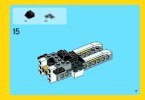 Building Instructions - LEGO - Creator - 31017 - Sunset Speeder: Page 17