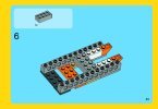 Building Instructions - LEGO - Creator - 31017 - Sunset Speeder: Page 45