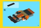 Building Instructions - LEGO - Creator - 31017 - Sunset Speeder: Page 57