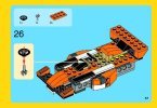 Building Instructions - LEGO - Creator - 31017 - Sunset Speeder: Page 67