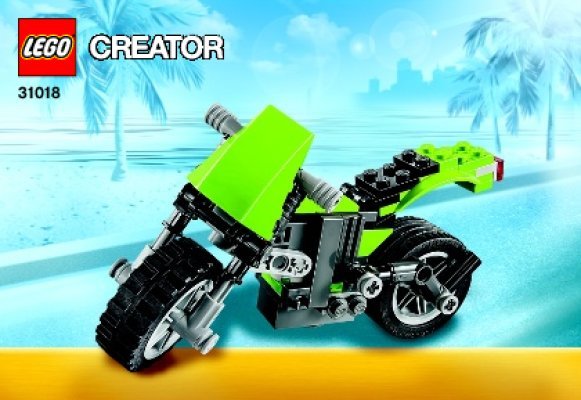 Building Instructions - LEGO - Creator - 31018 - Highway Cruiser: Page 1