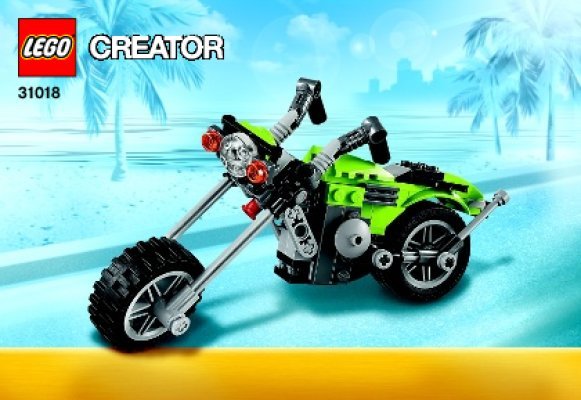 Building Instructions - LEGO - Creator - 31018 - Highway Cruiser: Page 1