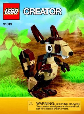 Building Instructions - LEGO - Creator - 31019 - Forest Animals: Page 1