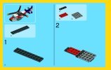 Building Instructions - LEGO - Creator - 31020 - Twinblade Adventures: Page 2