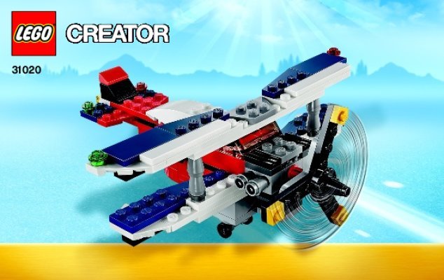 Building Instructions - LEGO - Creator - 31020 - Twinblade Adventures: Page 1