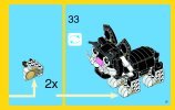 Building Instructions - LEGO - Creator - 31021 - Furry Creatures: Page 57