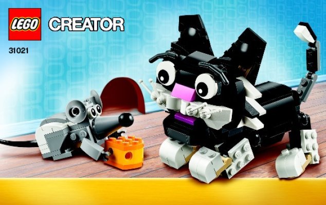 Building Instructions - LEGO - Creator - 31021 - Furry Creatures: Page 1