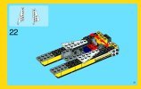 Building Instructions - LEGO - Creator - 31023 - Yellow Racers: Page 21