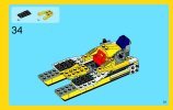 Building Instructions - LEGO - Creator - 31023 - Yellow Racers: Page 33