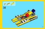 Building Instructions - LEGO - Creator - 31023 - Yellow Racers: Page 37