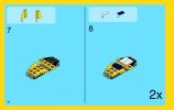 Building Instructions - LEGO - Creator - 31023 - Yellow Racers: Page 44