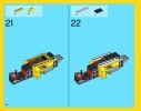 Building Instructions - LEGO - Creator - 31023 - Yellow Racers: Page 14