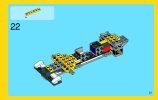 Building Instructions - LEGO - Creator - 31023 - Yellow Racers: Page 23