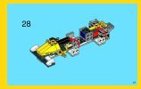 Building Instructions - LEGO - Creator - 31023 - Yellow Racers: Page 29