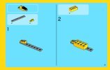 Building Instructions - LEGO - Creator - 31023 - Yellow Racers: Page 31