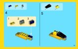 Building Instructions - LEGO - Creator - 31023 - Yellow Racers: Page 33