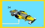 Building Instructions - LEGO - Creator - 31023 - Yellow Racers: Page 41