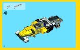 Building Instructions - LEGO - Creator - 31023 - Yellow Racers: Page 48