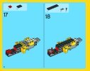 Building Instructions - LEGO - Creator - 31023 - Yellow Racers: Page 12