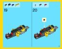 Building Instructions - LEGO - Creator - 31023 - Yellow Racers: Page 13