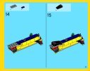 Building Instructions - LEGO - Creator - 31023 - Yellow Racers: Page 35