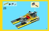 Building Instructions - LEGO - Creator - 31023 - Yellow Racers: Page 27