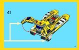 Building Instructions - LEGO - Creator - 31023 - Yellow Racers: Page 45