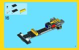 Building Instructions - LEGO - Creator - 31023 - Yellow Racers: Page 17