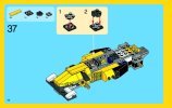 Building Instructions - LEGO - Creator - 31023 - Yellow Racers: Page 44