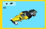 Building Instructions - LEGO - Creator - 31023 - Yellow Racers: Page 47