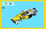 Building Instructions - LEGO - Creator - 31023 - Yellow Racers: Page 50