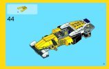 Building Instructions - LEGO - Creator - 31023 - Yellow Racers: Page 51