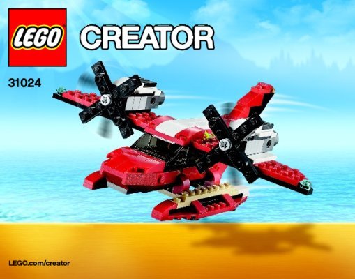 Building Instructions - LEGO - Creator - 31024 - Roaring Power: Page 1