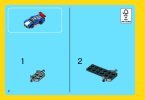 Building Instructions - LEGO - Creator - 31027 - Blue Racer: Page 2