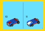 Building Instructions - LEGO - Creator - 31027 - Blue Racer: Page 7