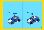 Building Instructions - LEGO - Creator - 31027 - Blue Racer: Page 9