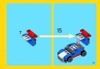 Building Instructions - LEGO - Creator - 31027 - Blue Racer: Page 13