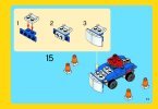 Building Instructions - LEGO - Creator - 31027 - Blue Racer: Page 23