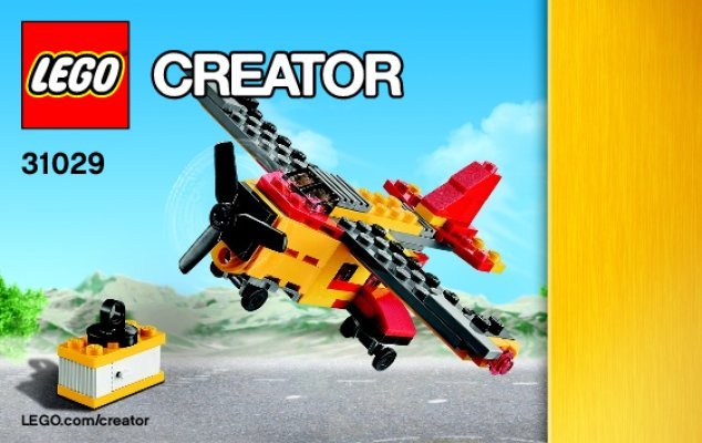 Building Instructions - LEGO - Creator - 31029 - Cargo Heli: Page 1