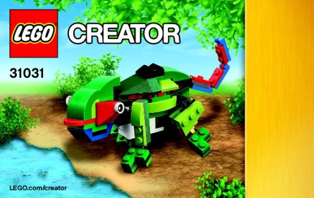 Building Instructions - LEGO - Creator - 31031 - Rainforest Animals: Page 1