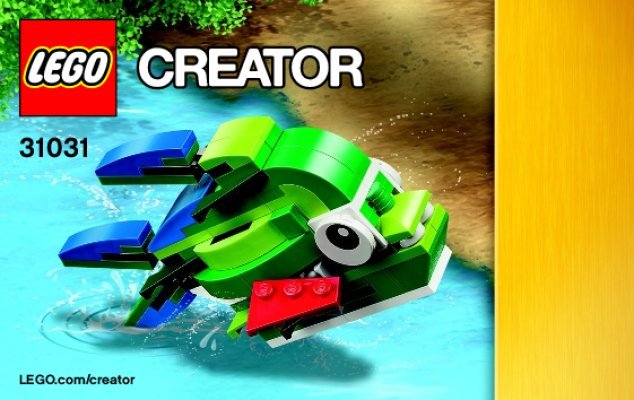 Building Instructions - LEGO - Creator - 31031 - Rainforest Animals: Page 1