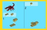 Building Instructions - LEGO - Creator - 31032 - Red Creatures: Page 3